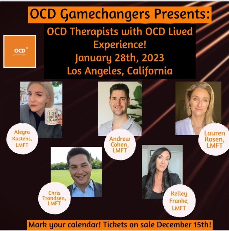 OCD Gamechangers Community Event, Los Angeles, CA 2022